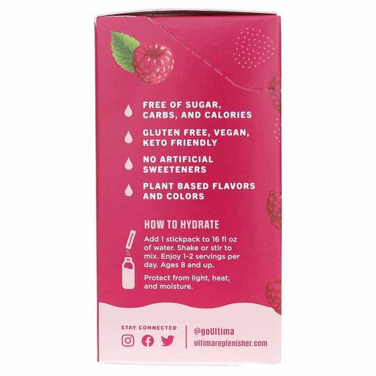 Ultima Replenisher Electrolyte Drink Mix Packets, ULTR